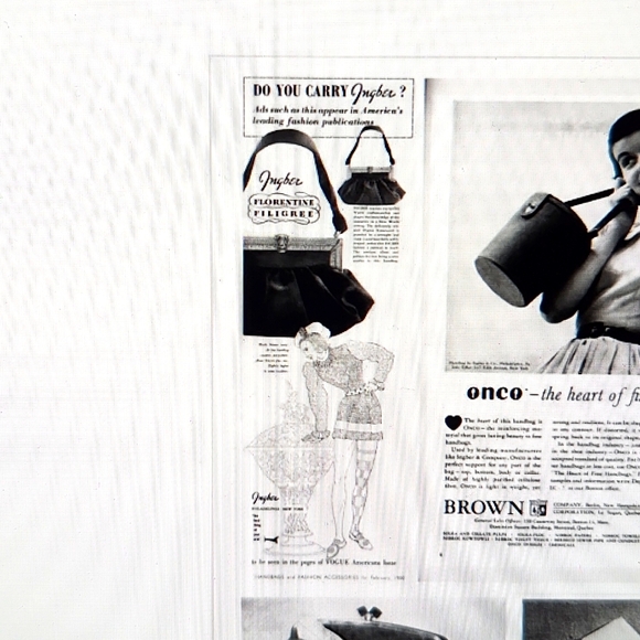 VTG INGBER VELVET FOLDOVER CLUTCH - Picture 9 of 9